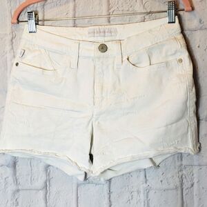 ROCK & REPUBLIC Hula White Star Jean Shorts